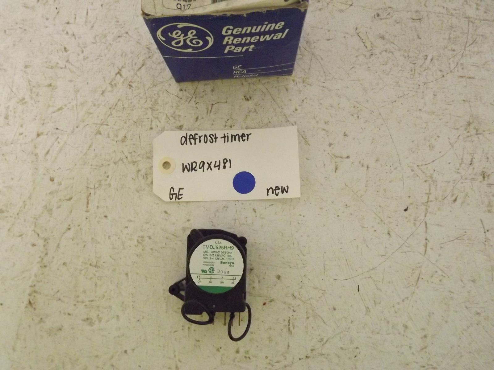 GE Refrigerator WR9X481 Defrost Timer New GE Refrigerator WR9X481 Defrost Timer New
